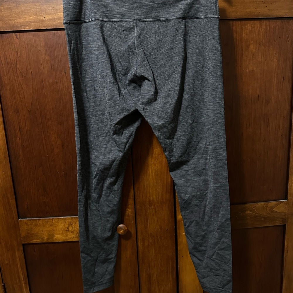 Gray heathered lululemon Leggings